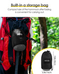 Camping Hammock - Black & Gray