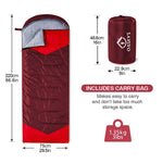 Lightweight Sleeping Bag - Bordeaux