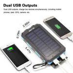 Portable Solar Battery Charger 1 Panel