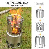 Camping Cookware - 14 Pieces