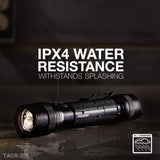 LED Tactical Rechargeable Flashlights, High Lumens, Heavy Duty