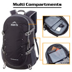 Hiking Backpack  40L Capacity- Black