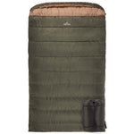 Queen-Size Double Sleeping Bag; Cold Weather Rated