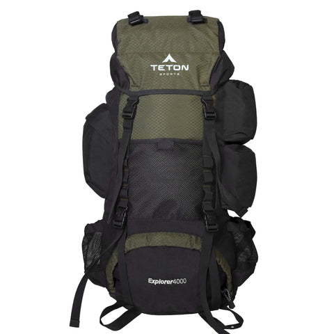 Internal Frame Backpack 65L Capacity Green