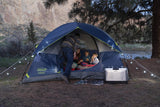 2 Person Tent - Navy & Gray