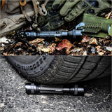 LED Tactical Rechargeable Flashlights, High Lumens, Heavy Duty